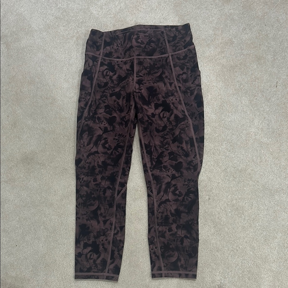 Floral Patterned lululemon Leggings